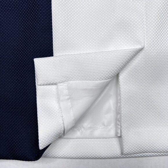 Tahari ASL Split Neck Sleeveless Waffle Colorblock Midi Dress Size 10 - NWOT - Picture 8 of 10